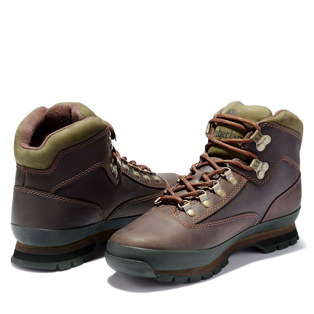 Botas Trekking Timberland Hombre Classic Cuero Euro Marrones - Chile KPE-305682